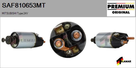 FLAMAR SAF810653MT - Solenoid Switch, starter autospares.lv