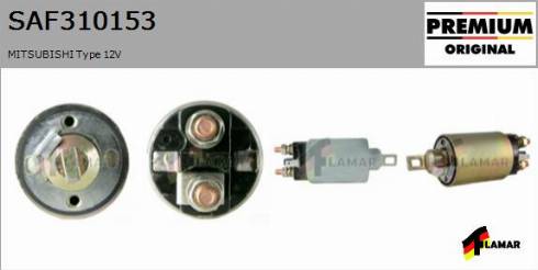 FLAMAR SAF310153
 - Solenoid Switch, starter autospares.lv