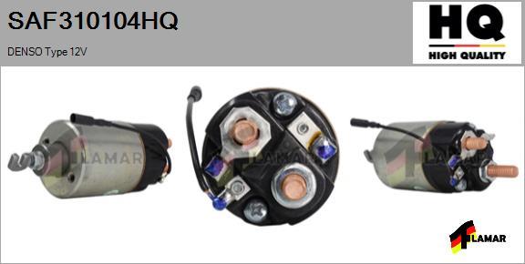 FLAMAR SAF310104HQ - Solenoid Switch, starter autospares.lv