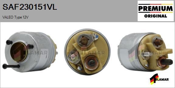 FLAMAR SAF230151VL - Solenoid Switch, starter autospares.lv