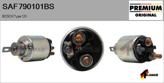 FLAMAR SAF790101BS - Solenoid Switch, starter autospares.lv