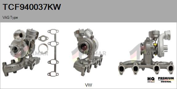 FLAMAR TCF940037KW - Charger, charging system autospares.lv