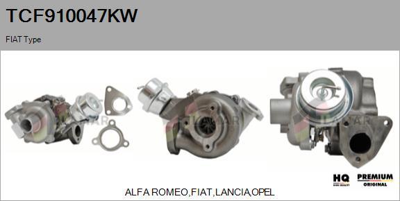 FLAMAR TCF910047KW - Charger, charging system autospares.lv