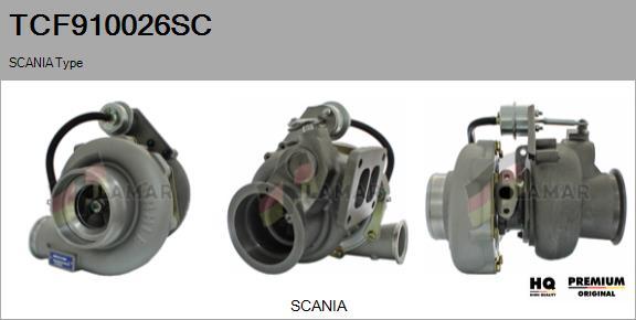 FLAMAR TCF910026SC - Charger, charging system autospares.lv