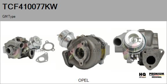 FLAMAR TCF410077KW - Charger, charging system autospares.lv