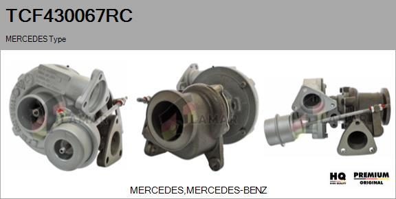 FLAMAR TCF430067RC - Charger, charging system autospares.lv