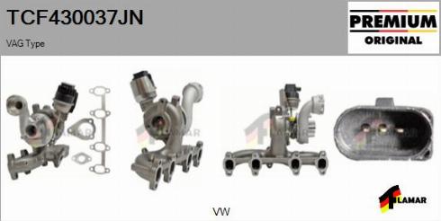 FLAMAR TCF430037JN - Charger, charging system autospares.lv