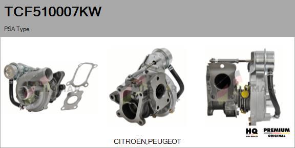 FLAMAR TCF510007KW - Charger, charging system autospares.lv