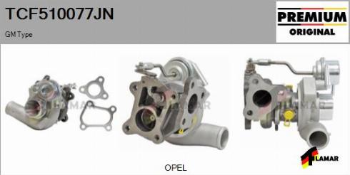 FLAMAR TCF510077JN - Charger, charging system autospares.lv