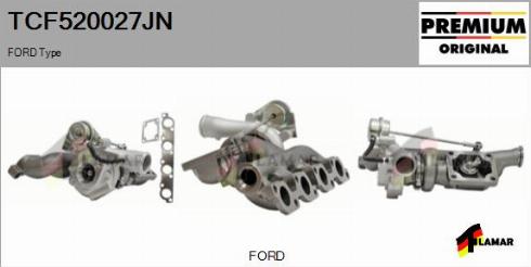 FLAMAR TCF520027JN - Charger, charging system autospares.lv