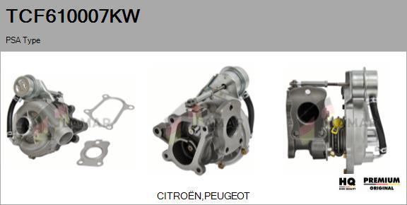 FLAMAR TCF610007KW - Charger, charging system autospares.lv