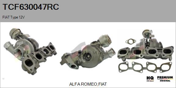 FLAMAR TCF630047RC - Charger, charging system autospares.lv