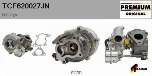 FLAMAR TCF620027JN - Charger, charging system autospares.lv