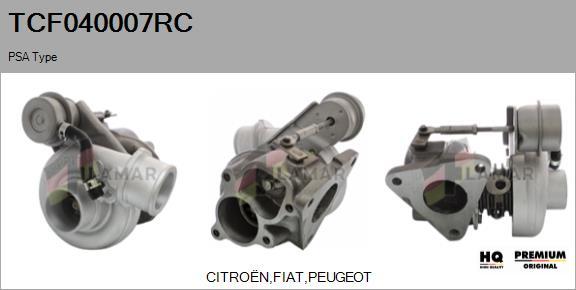 FLAMAR TCF040007RC - Charger, charging system autospares.lv