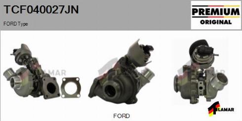 FLAMAR TCF040027JN - Charger, charging system autospares.lv