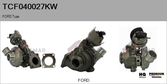 FLAMAR TCF040027KW - Charger, charging system autospares.lv