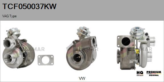 FLAMAR TCF050037KW - Charger, charging system autospares.lv