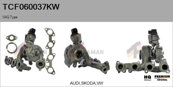 FLAMAR TCF060037KW - Charger, charging system autospares.lv