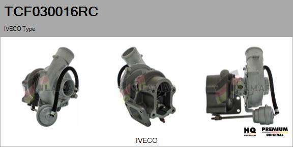 FLAMAR TCF030016RC - Charger, charging system autospares.lv