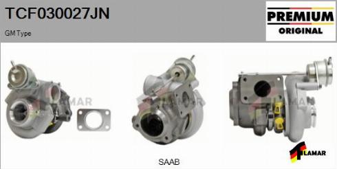 FLAMAR TCF030027JN - Charger, charging system autospares.lv