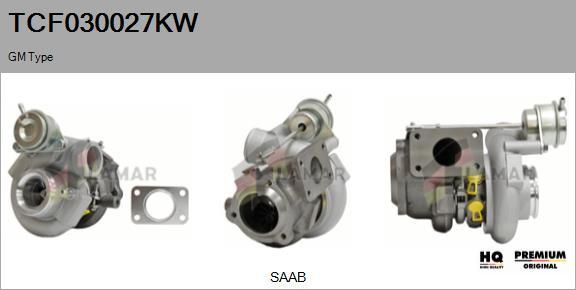 FLAMAR TCF030027KW - Charger, charging system autospares.lv