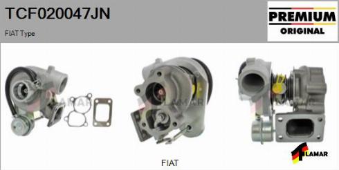 FLAMAR TCF020047JN - Charger, charging system autospares.lv