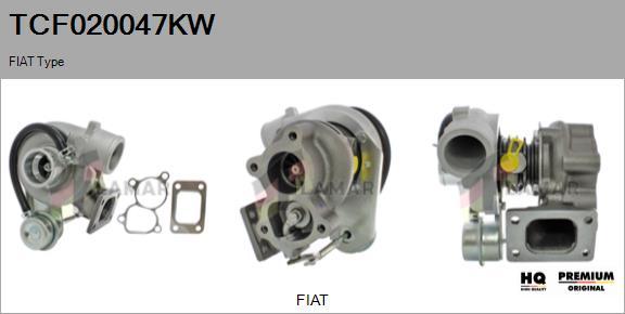 FLAMAR TCF020047KW - Charger, charging system autospares.lv