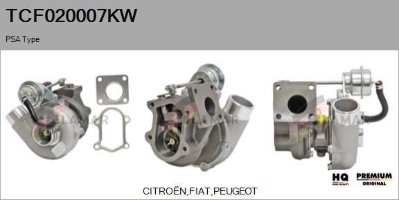 FLAMAR TCF020007KW - Charger, charging system autospares.lv