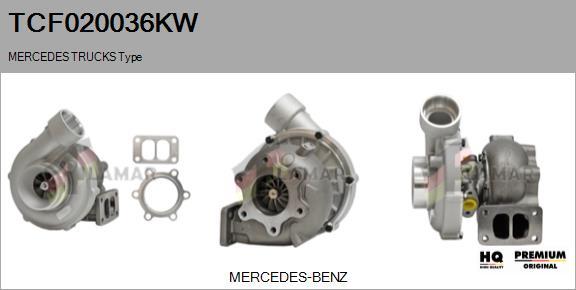 FLAMAR TCF020036KW - Charger, charging system autospares.lv