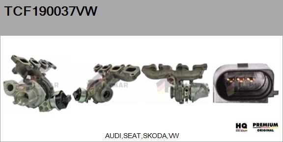 FLAMAR TCF190037VW - Charger, charging system autospares.lv