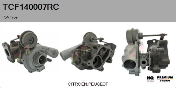 FLAMAR TCF140007RC - Charger, charging system autospares.lv