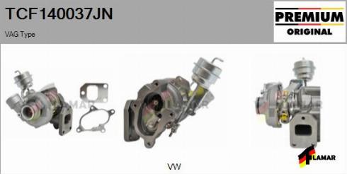 FLAMAR TCF140037JN - Charger, charging system autospares.lv