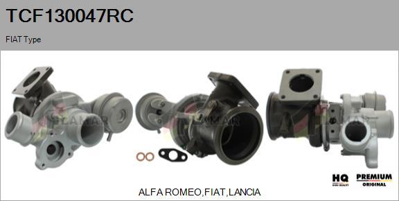 FLAMAR TCF130047RC - Charger, charging system autospares.lv