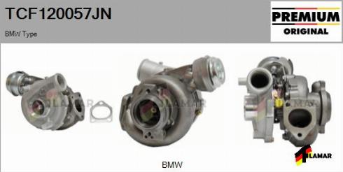 FLAMAR TCF120057JN - Charger, charging system autospares.lv