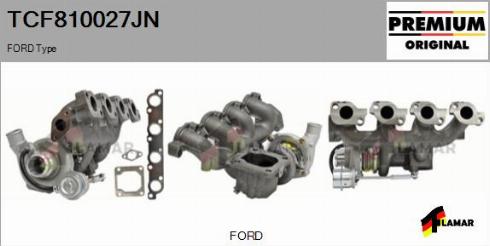 FLAMAR TCF810027JN - Charger, charging system autospares.lv