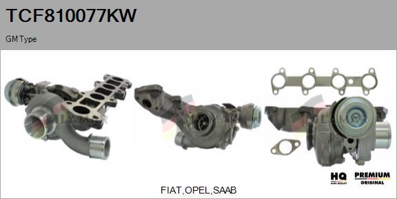 FLAMAR TCF810077KW - Charger, charging system autospares.lv