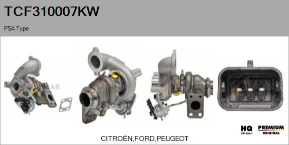 FLAMAR TCF310007KW - Charger, charging system autospares.lv