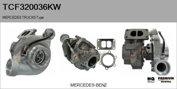 FLAMAR TCF320036KW - Charger, charging system autospares.lv