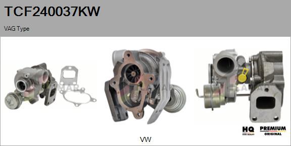 FLAMAR TCF240037KW - Charger, charging system autospares.lv