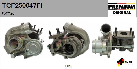 FLAMAR TCF250047FI - Charger, charging system autospares.lv