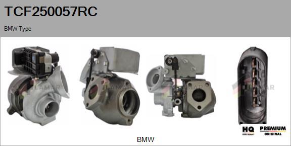 FLAMAR TCF250057RC - Charger, charging system autospares.lv