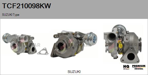 FLAMAR TCF210098KW - Charger, charging system autospares.lv