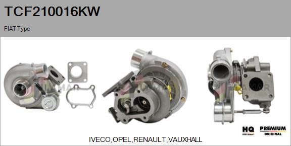 FLAMAR TCF210016KW - Charger, charging system autospares.lv