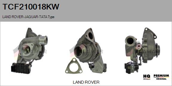 FLAMAR TCF210018KW - Charger, charging system autospares.lv