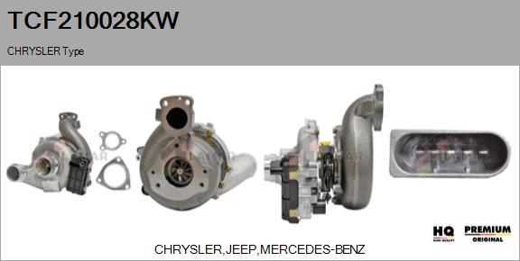 FLAMAR TCF210028KW - Charger, charging system autospares.lv