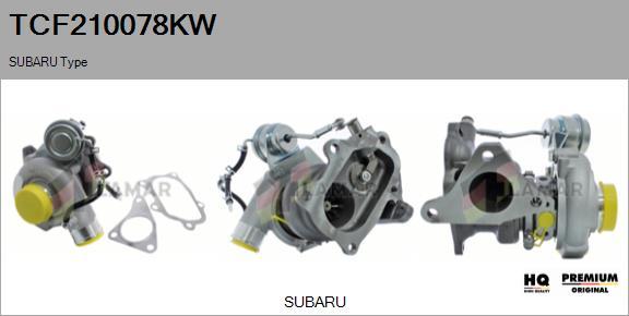 FLAMAR TCF210078KW - Charger, charging system autospares.lv