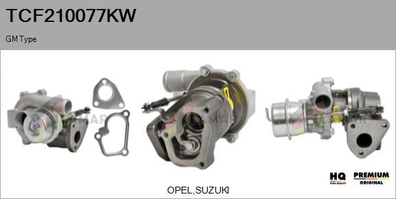 FLAMAR TCF210077KW - Charger, charging system autospares.lv