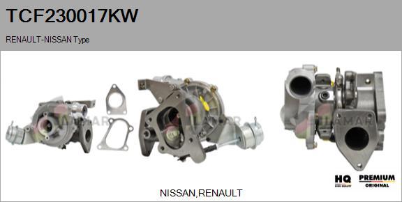 FLAMAR TCF230017KW - Charger, charging system autospares.lv