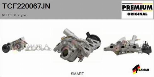 FLAMAR TCF220067JN - Charger, charging system autospares.lv