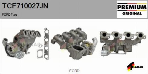 FLAMAR TCF710027JN - Charger, charging system autospares.lv